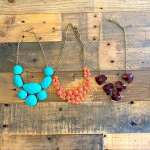 Francesca’s Collection Statement Necklace Bundle Set